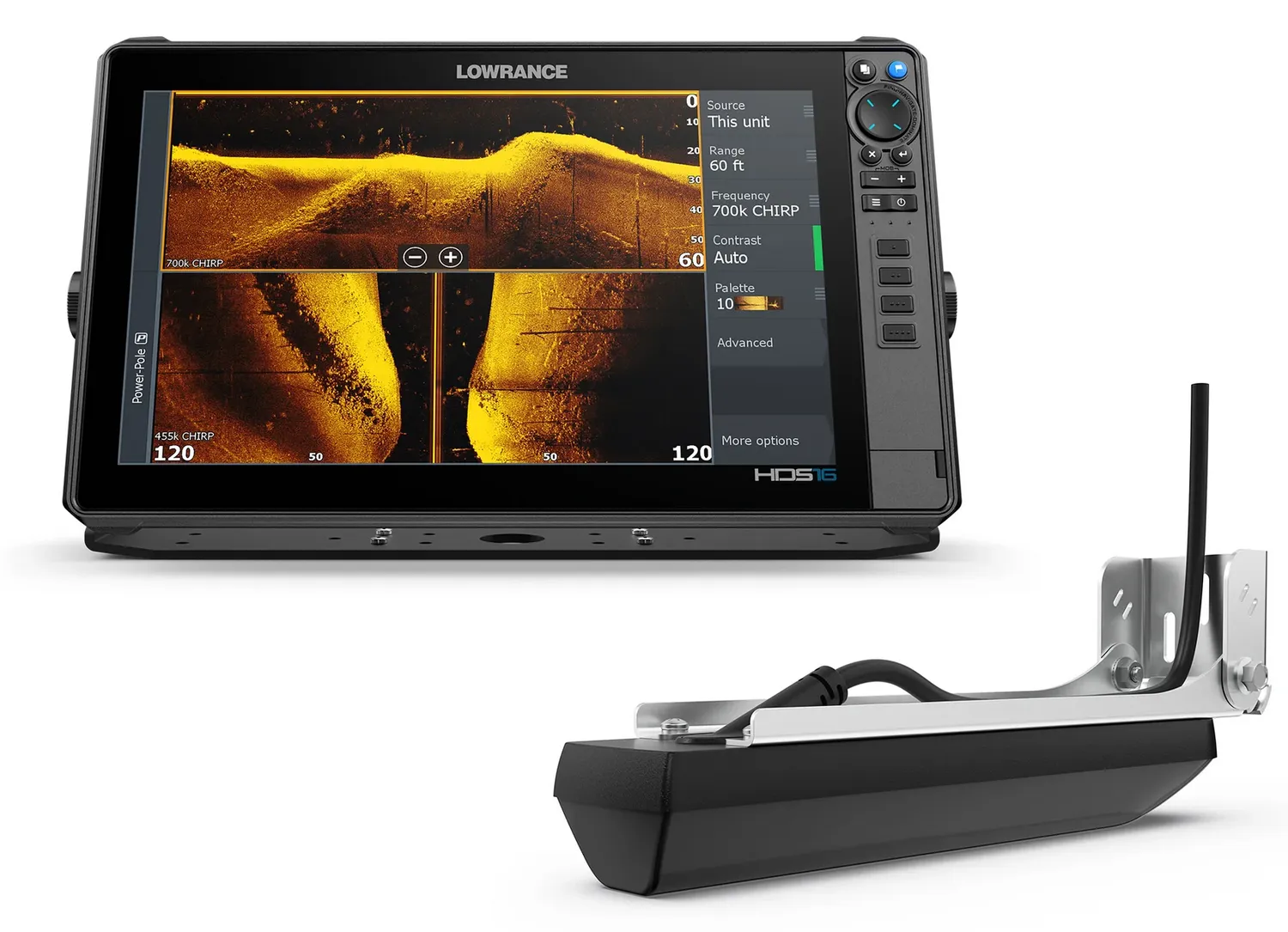 Ехолот-картплотер Lowrance HDS-16 Pro Марко Лтд фото  - 3