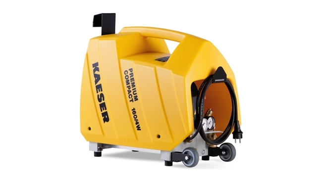 Pressure compressor for powder fire extinguishers  - 1