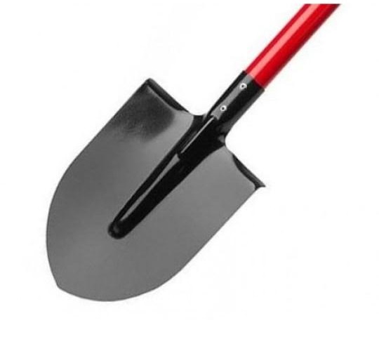 Round-point shovel  - 1