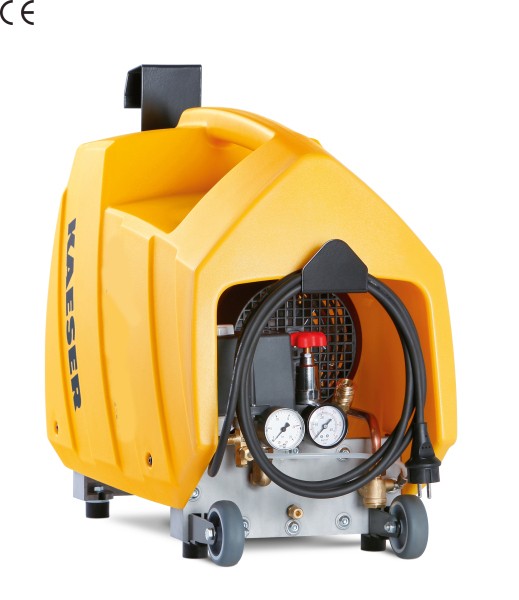 Pressure compressor for powder fire extinguishers  - 2