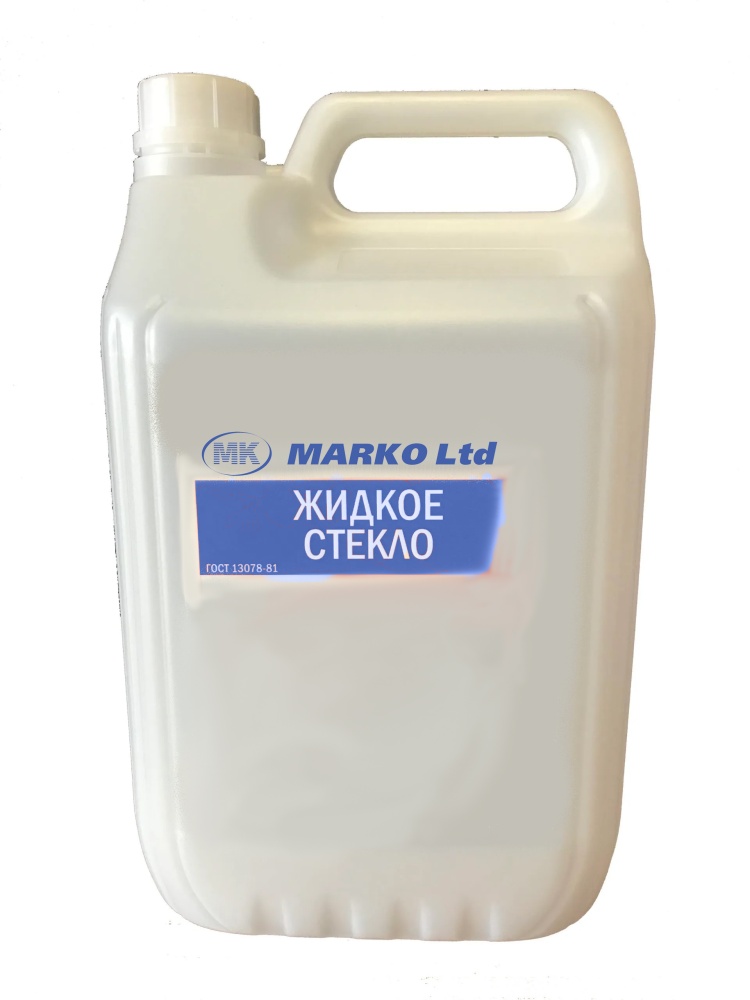 Прискорювач схоплювання бетону (Рідке скло) Марко Лтд фото  - 1